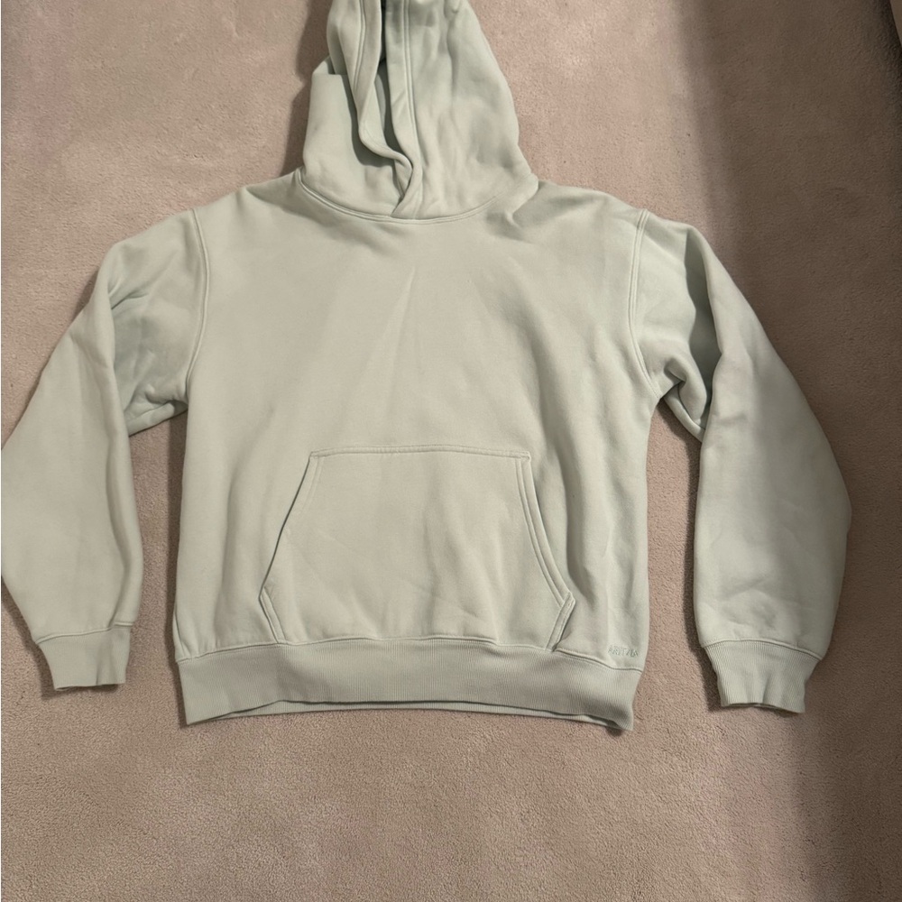 Aritzia Mint Sweatfleece Hoodie